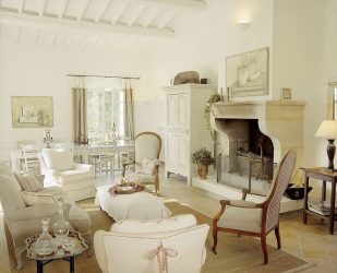 Estilo de Provence em um interior moderno: 335+ Fotos de belos desenhos para os românticos e conhecedores da França (no corredor / sala / cozinha)