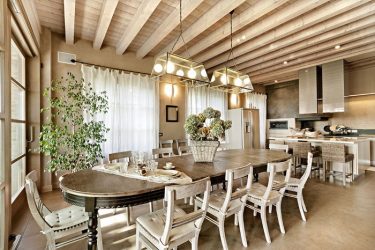 Estilo de Provence em um interior moderno: 335+ Fotos de belos desenhos para os românticos e conhecedores da França (no corredor / sala / cozinha)