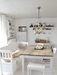 Estilo de Provence em um interior moderno: 335+ Fotos de belos desenhos para os românticos e conhecedores da França (no corredor / sala / cozinha)