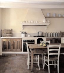 Estilo de Provence em um interior moderno: 335+ Fotos de belos desenhos para os românticos e conhecedores da França (no corredor / sala / cozinha)