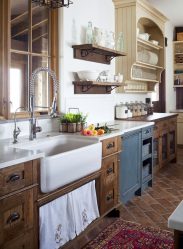 Estilo de Provence em um interior moderno: 335+ Fotos de belos desenhos para os românticos e conhecedores da França (no corredor / sala / cozinha)