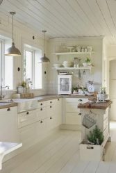 Estilo de Provence em um interior moderno: 335+ Fotos de belos desenhos para os românticos e conhecedores da França (no corredor / sala / cozinha)