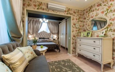 Estilo de Provence em um interior moderno: 335+ Fotos de belos desenhos para os românticos e conhecedores da França (no corredor / sala / cozinha)