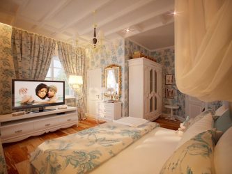 Estilo de Provence em um interior moderno: 335+ Fotos de belos desenhos para os românticos e conhecedores da França (no corredor / sala / cozinha)