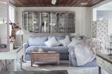 Estilo de Provence em um interior moderno: 335+ Fotos de belos desenhos para os românticos e conhecedores da França (no corredor / sala / cozinha)