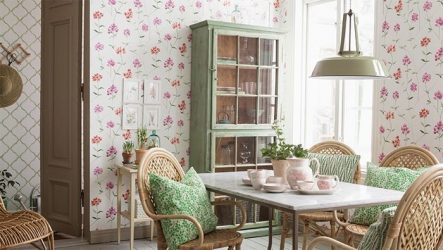 Estilo de Provence em um interior moderno: 335+ Fotos de belos desenhos para os românticos e conhecedores da França (no corredor / sala / cozinha)