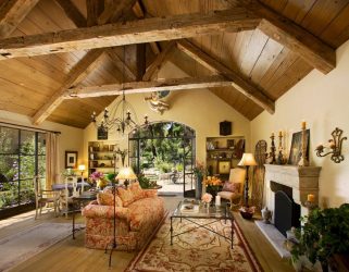 Estilo de Provence em um interior moderno: 335+ Fotos de belos desenhos para os românticos e conhecedores da França (no corredor / sala / cozinha)