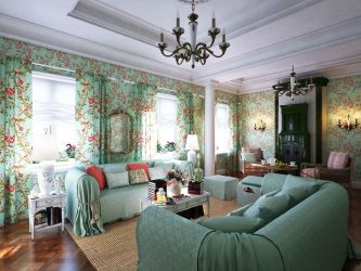 Estilo de Provence em um interior moderno: 335+ Fotos de belos desenhos para os românticos e conhecedores da França (no corredor / sala / cozinha)