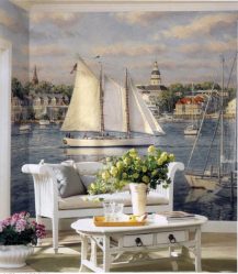 Estilo de Provence em um interior moderno: 335+ Fotos de belos desenhos para os românticos e conhecedores da França (no corredor / sala / cozinha)