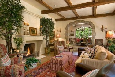 Estilo de Provence em um interior moderno: 335+ Fotos de belos desenhos para os românticos e conhecedores da França (no corredor / sala / cozinha)