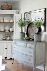 Estilo de Provence em um interior moderno: 335+ Fotos de belos desenhos para os românticos e conhecedores da França (no corredor / sala / cozinha)