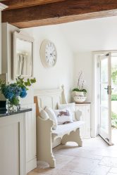 Estilo de Provence em um interior moderno: 335+ Fotos de belos desenhos para os românticos e conhecedores da França (no corredor / sala / cozinha)