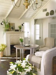Estilo de Provence em um interior moderno: 335+ Fotos de belos desenhos para os românticos e conhecedores da França (no corredor / sala / cozinha)