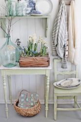 Estilo de Provence em um interior moderno: 335+ Fotos de belos desenhos para os românticos e conhecedores da França (no corredor / sala / cozinha)