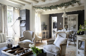 Provence style in modern interior: 335+ Photos of Beautiful designs for romantics and connoisseurs of France (in the hallway / living room / kitchen)
