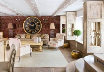 Estilo de Provence em um interior moderno: 335+ Fotos de belos desenhos para os românticos e conhecedores da França (no corredor / sala / cozinha)