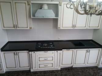 Pias de pedra - uma bela adição à cozinha. 175+ (foto) redondo, quadrado e canto. Escolha com a gente