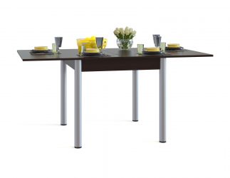 Mesa de cozinha dobrável (pequena, oval, vidro): Como escolher? Onde colocar? Como decorar?