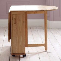 Mesa de cozinha dobrável (pequena, oval, vidro): Como escolher? Onde colocar? Como decorar?