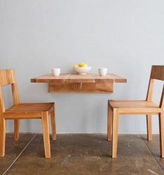 Mesa de cozinha dobrável (pequena, oval, vidro): Como escolher? Onde colocar? Como decorar?