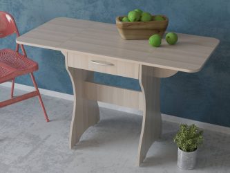 Mesa de cozinha dobrável (pequena, oval, vidro): Como escolher? Onde colocar? Como decorar?