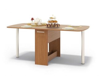 Mesa de cozinha dobrável (pequena, oval, vidro): Como escolher? Onde colocar? Como decorar?