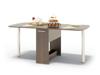 Mesa de cozinha dobrável (pequena, oval, vidro): Como escolher? Onde colocar? Como decorar?