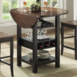 Mesa de cozinha dobrável (pequena, oval, vidro): Como escolher? Onde colocar? Como decorar?