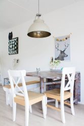 Mesa de cozinha dobrável (pequena, oval, vidro): Como escolher? Onde colocar? Como decorar?