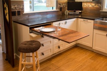 Mesa de cozinha dobrável (pequena, oval, vidro): Como escolher? Onde colocar? Como decorar?
