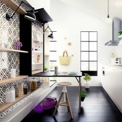 Mesa de cozinha dobrável (pequena, oval, vidro): Como escolher? Onde colocar? Como decorar?