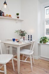 Mesa de cozinha dobrável (pequena, oval, vidro): Como escolher? Onde colocar? Como decorar?