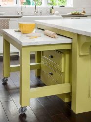 Mesa de cozinha dobrável (pequena, oval, vidro): Como escolher? Onde colocar? Como decorar?