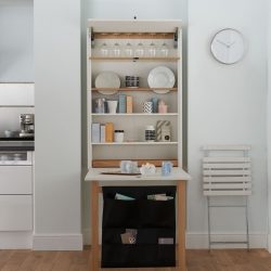 Mesa de cozinha dobrável (pequena, oval, vidro): Como escolher? Onde colocar? Como decorar?