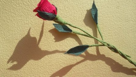 Como fazer rosas de papel com as próprias mãos: Instruções passo a passo para iniciantes (mais de 190 fotos)