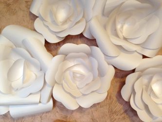 Como fazer rosas de papel com as próprias mãos: Instruções passo a passo para iniciantes (mais de 190 fotos)