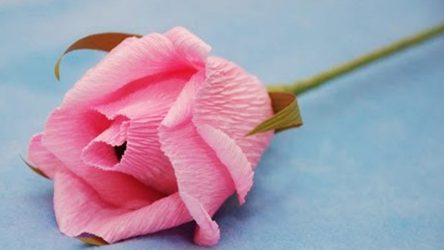Como fazer rosas de papel com as próprias mãos: Instruções passo a passo para iniciantes (mais de 190 fotos)