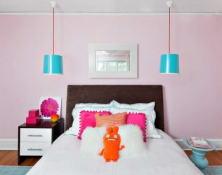 Conto de fadas rosa: 220+ (foto) combinações de opções no interior de salas diferentes