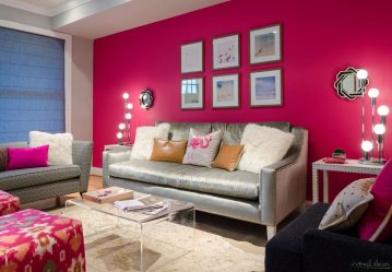 Conto de fadas rosa: 220+ (foto) combinações de opções no interior de salas diferentes