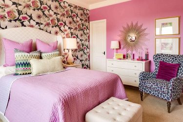 Conto de fadas rosa: 220+ (foto) combinações de opções no interior de salas diferentes