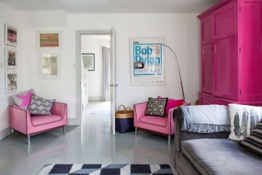 Conto de fadas rosa: 220+ (foto) combinações de opções no interior de salas diferentes