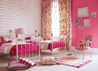 Conto de fadas rosa: 220+ (foto) combinações de opções no interior de salas diferentes