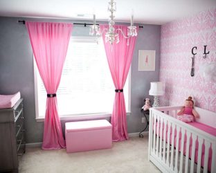 Conto de fadas rosa: 220+ (foto) combinações de opções no interior de salas diferentes