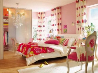 Conto de fadas rosa: 220+ (foto) combinações de opções no interior de salas diferentes