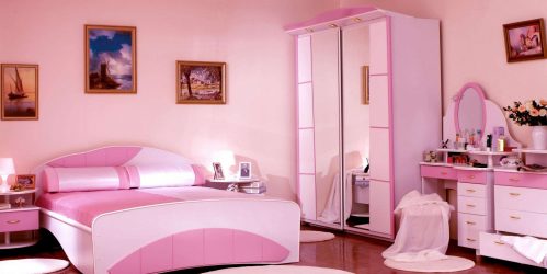 Conto de fadas rosa: 220+ (foto) combinações de opções no interior de salas diferentes