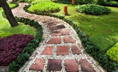 Como é bonito fazer caminhos de jardins com as próprias mãos a baixo custo? Mais de 180 fotos de opções suburbanas de diferentes materiais (telhas, plástico, borracha)