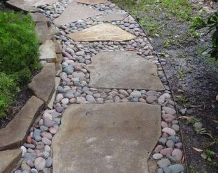 Como é bonito fazer caminhos de jardins com as próprias mãos a baixo custo? Mais de 180 fotos de opções suburbanas de diferentes materiais (telhas, plástico, borracha)