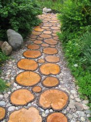 Como é bonito fazer caminhos de jardins com as próprias mãos a baixo custo? Mais de 180 fotos de opções suburbanas de diferentes materiais (telhas, plástico, borracha)