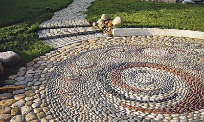 Como é bonito fazer caminhos de jardins com as próprias mãos a baixo custo? Mais de 180 fotos de opções suburbanas de diferentes materiais (telhas, plástico, borracha)