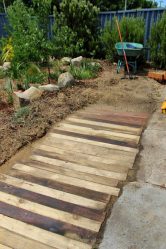 Como é bonito fazer caminhos de jardins com as próprias mãos a baixo custo? Mais de 180 fotos de opções suburbanas de diferentes materiais (telhas, plástico, borracha)